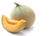 © Red - Fresh Melon on White Background