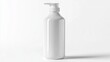 © DreamART - Cosmetics White Plastic Bottle isolated on white background