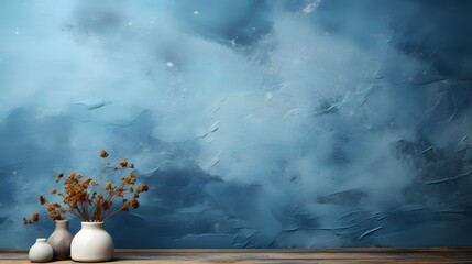 Wall Mural - Light blue grainy background with subtle noise texture, perfect for a pastel color banner with copy space