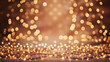 © happy - Golden Lights Bokeh Background: Warm and inviting, a sea of golden bokeh lights creates a magical and festive backdrop. The perfect setting for a celebration, party, or romantic occasion.