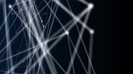 Poster - Communication network abstract background concept