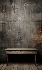 Wall Mural - Concrete texture black background