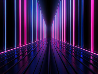 Wall Mural - Unbelievable shadow gradient black background