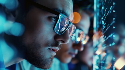 team of software developers building a scalable and secure platform