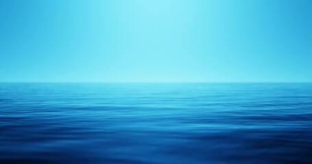 Wall Mural - wave sea beach and blue sky abstract background. nature and summer concept. 3d render.