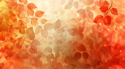 Wall Mural - leaf gradient illustration background wallpaper