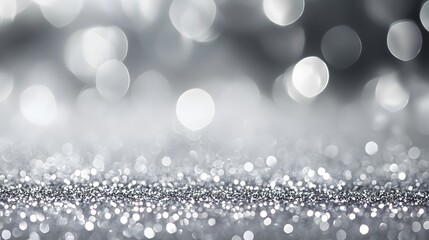 sparkling silver background