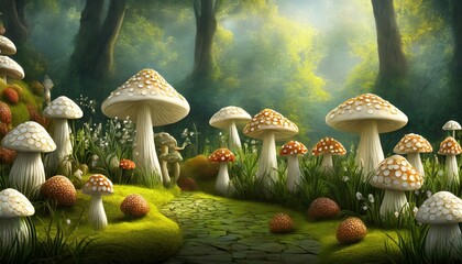 Canvas Print - fairy tale forest