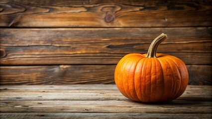 Oranger Hokkaido K?rbis on rustic wooden background, pumpkin, Hokkaido, orange, vibrant, autumn, fall, seasonal, harvest