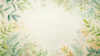 Wall Mural - Watercolor paper texture background with natural and organic patterns, watercolor, paper, texture, background, real