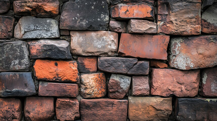 shot of house bricks wall 