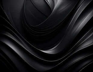 Wall Mural - Texture, wallpaper gradient black illustration of black background made by artif, generative IA