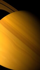 Wall Mural - a saturn planet