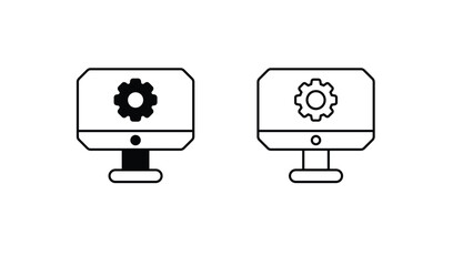 development icon design with white background stock illustration