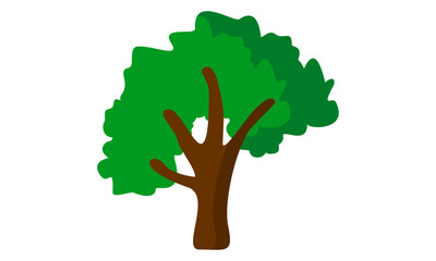 Poster - tree vector stock illustration logo