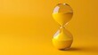 © Olesia H - hourglass with yellow sand