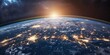 © gustav - Earth from Space at Sunrise created by ai