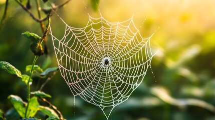 Wall Mural - spider web