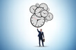 © Elnur - Time stress management concept with businessman