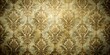 © sarinya - Aged ornate wallpaper featuring a retro damask design with a weathered and rustic look, vintage, antique, old, classic, pattern