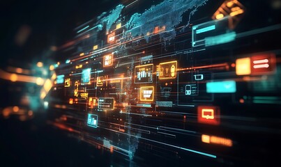 Poster - Visualization of Global Expansion Strategy with Real-Time Growth Metrics