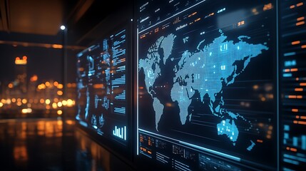 Aufkleber - Global Consumer Behavior Dashboard with Real-Time Data on Purchasing Trends