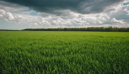 Wall Mural - Scenic view of field against sky 1