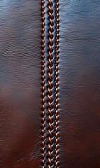 Poster - zipper on leather