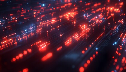 Leinwandbilder - Secure Network Visualization with Malware Interception by Digital Defenses
