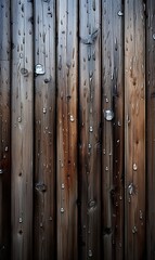 Canvas Print - deck wood texture vertical gray for interior wallpaper background 