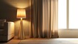 © Bonnie - Interior design indoor lamps and electricity concept golden lamp in a room elegant modern home decor lighting