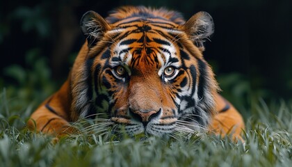 Canvas Print - tiger in the zoo