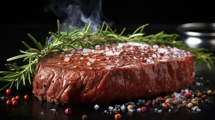 Canvas Print - beef steak 