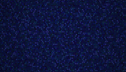Abstract digital technology background, blue hexagons pattern