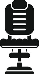 Poster - This simple vector icon represents a modern office chair