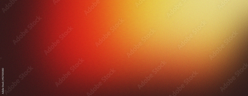 grainy color gradient background, red orange white illuminated spots on black, noise texture effect, copy space