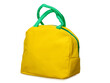 © daniiD - Bright yellow bag for hiking and picnics: a stylish accessory for outdoor activities and exciting adventures