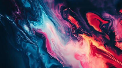 Wall Mural - Abstract Liquid Swirls