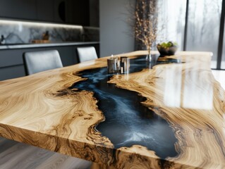 Wall Mural - River Table Landscape