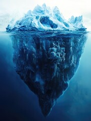 Poster - Iceberg at sea