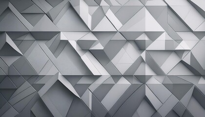 Wall Mural - A background featuring a subtle, repeating geometric pattern in shades of gray, ideal for overlaying text or graphics