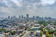Downtown New Orleans, Louisiana in August