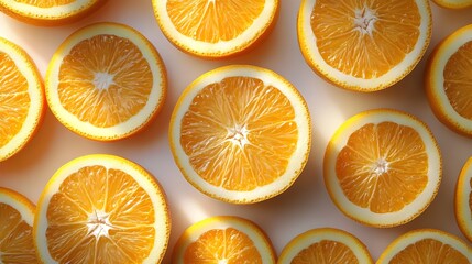 Wall Mural - orange on a white background photography images