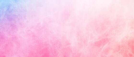 Poster - Abstract gradient background with pink, blue, and white colors creating a soft and dreamy effect. Ideal for design and artistic purposes.