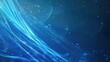 © 笑笑 刘 - Dynamic blue light rays in motion abstract vector design for science and technology wallpaper