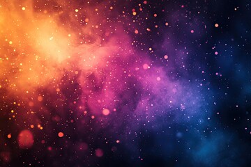 Wall Mural - Abstract colorful galaxy background. Perfect for a variety of projects like posters, social media, or presentations.