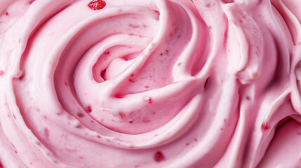 Wall Mural - fruit yogurt swirl background 