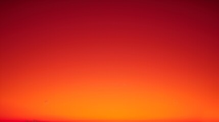 Canvas Print - A vibrant gradient background blending a fiery red into a deep sunset orange, perfect for energetic and dynamic designs.