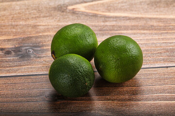 Wall Mural - Green sour tropical Lime fruit