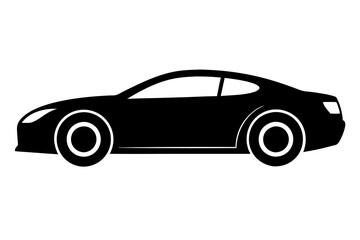 Wall Mural - racing car vector silhouette, race car icon, car silhouette
